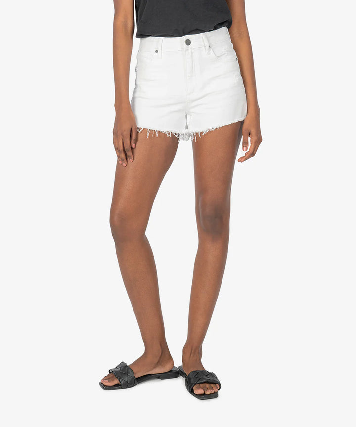 Optic White Jane Shorts