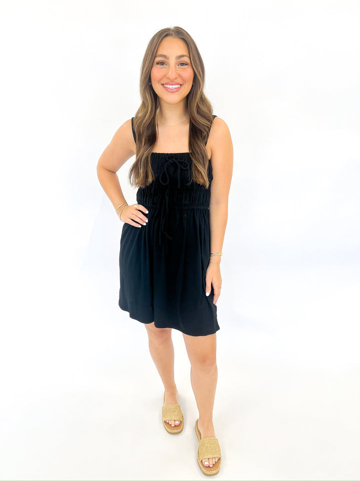 On My Mind Tie Knit Mini Dress