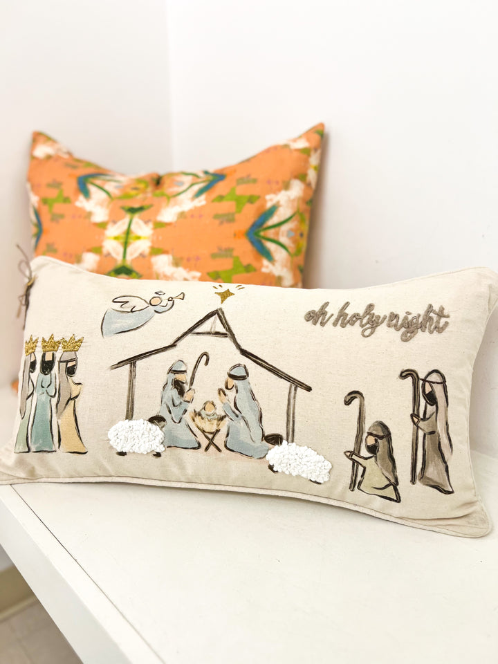 Nativity Pillow