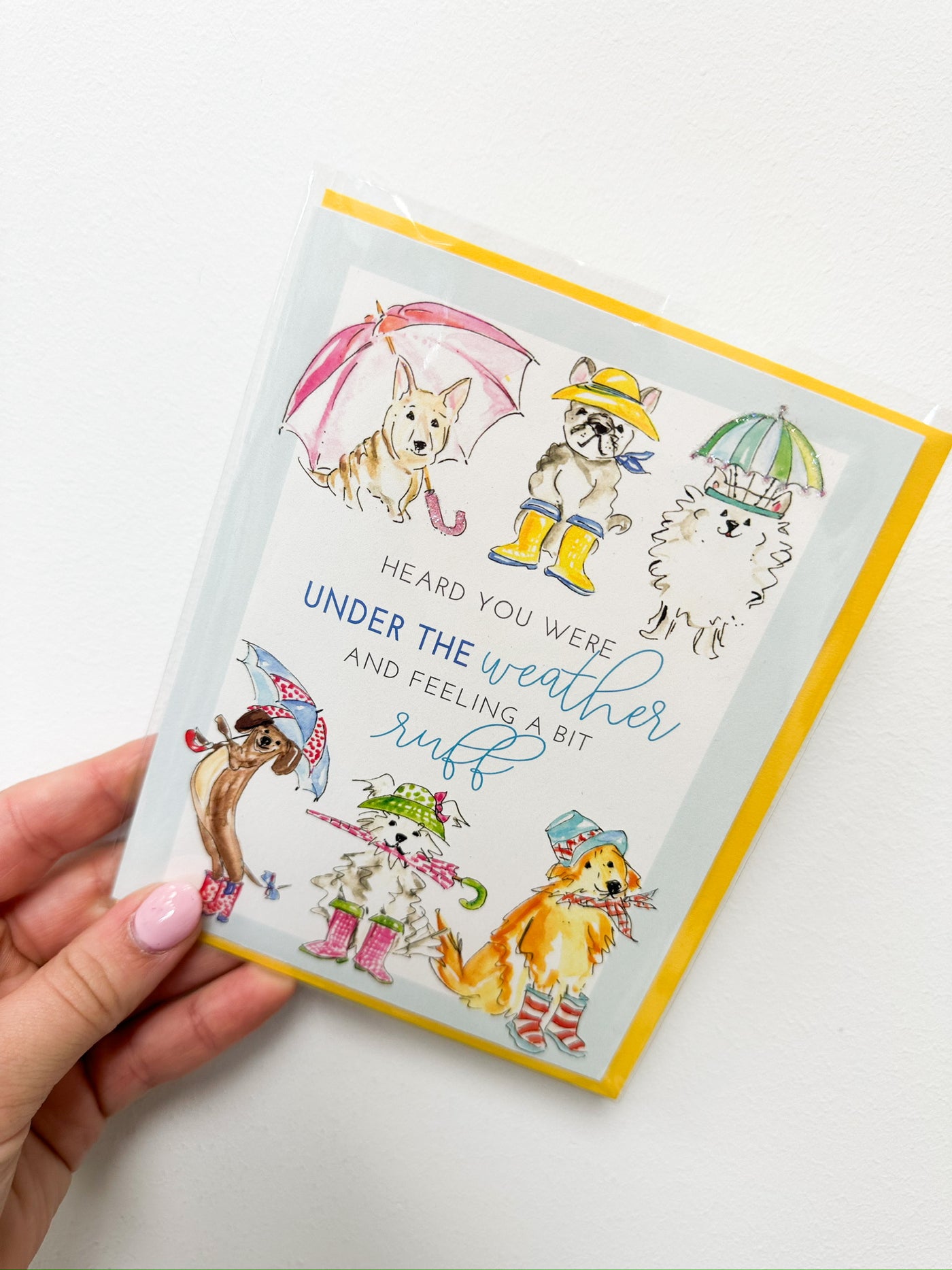 Under Weather Pooches Card