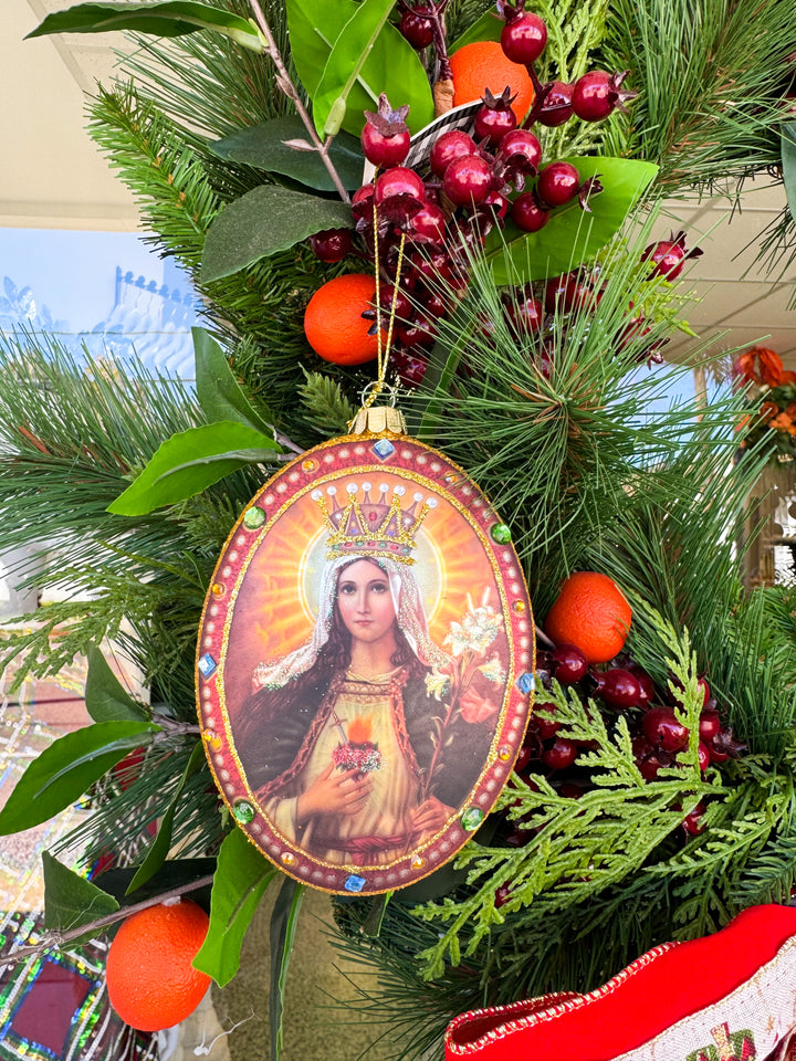 Religious Medallion Ornament