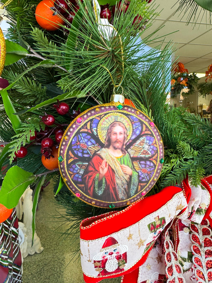 Religious Medallion Ornament