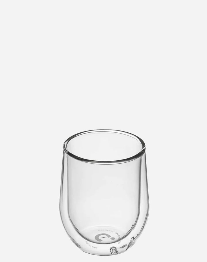 Clear Stemless Glass Double Pack