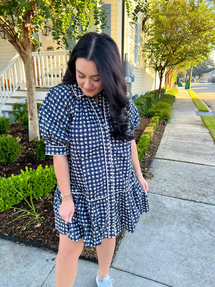 Navy Remedy Dress