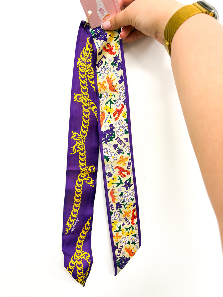 LSU Tigers Skinny Scarf