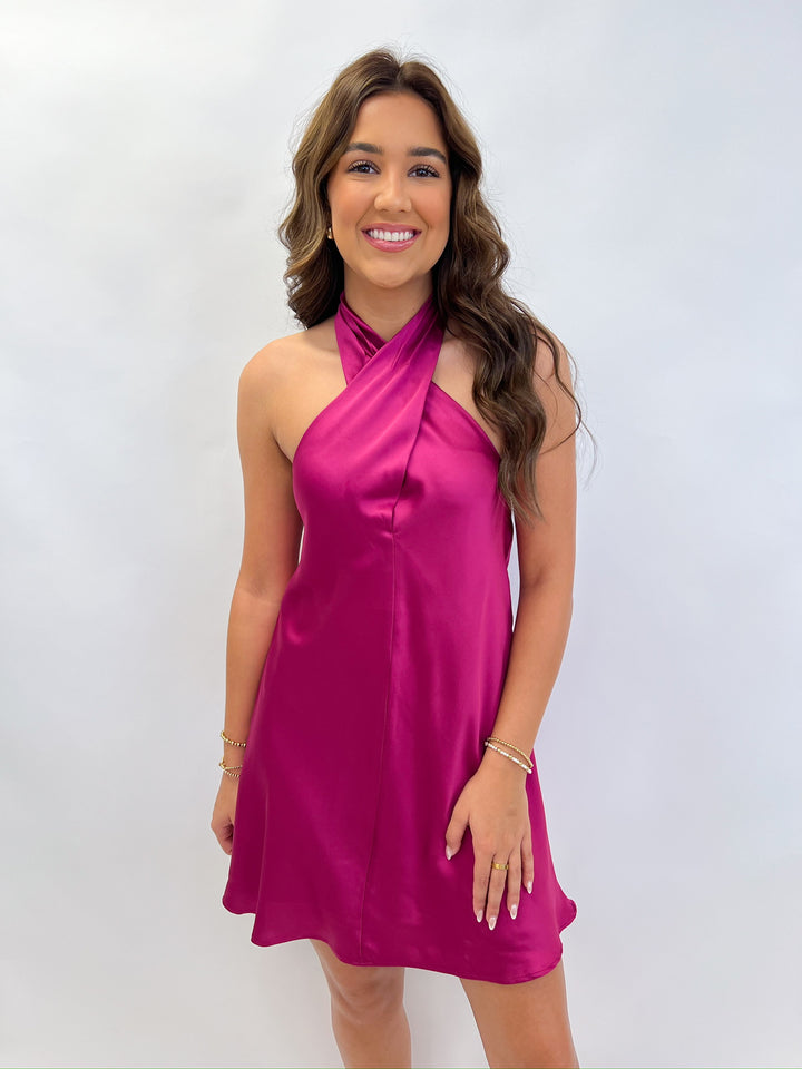 Fucshia Larissa Dress