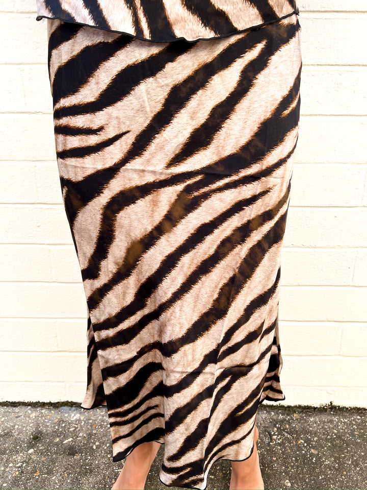 Tiger Slone Silky Skirt