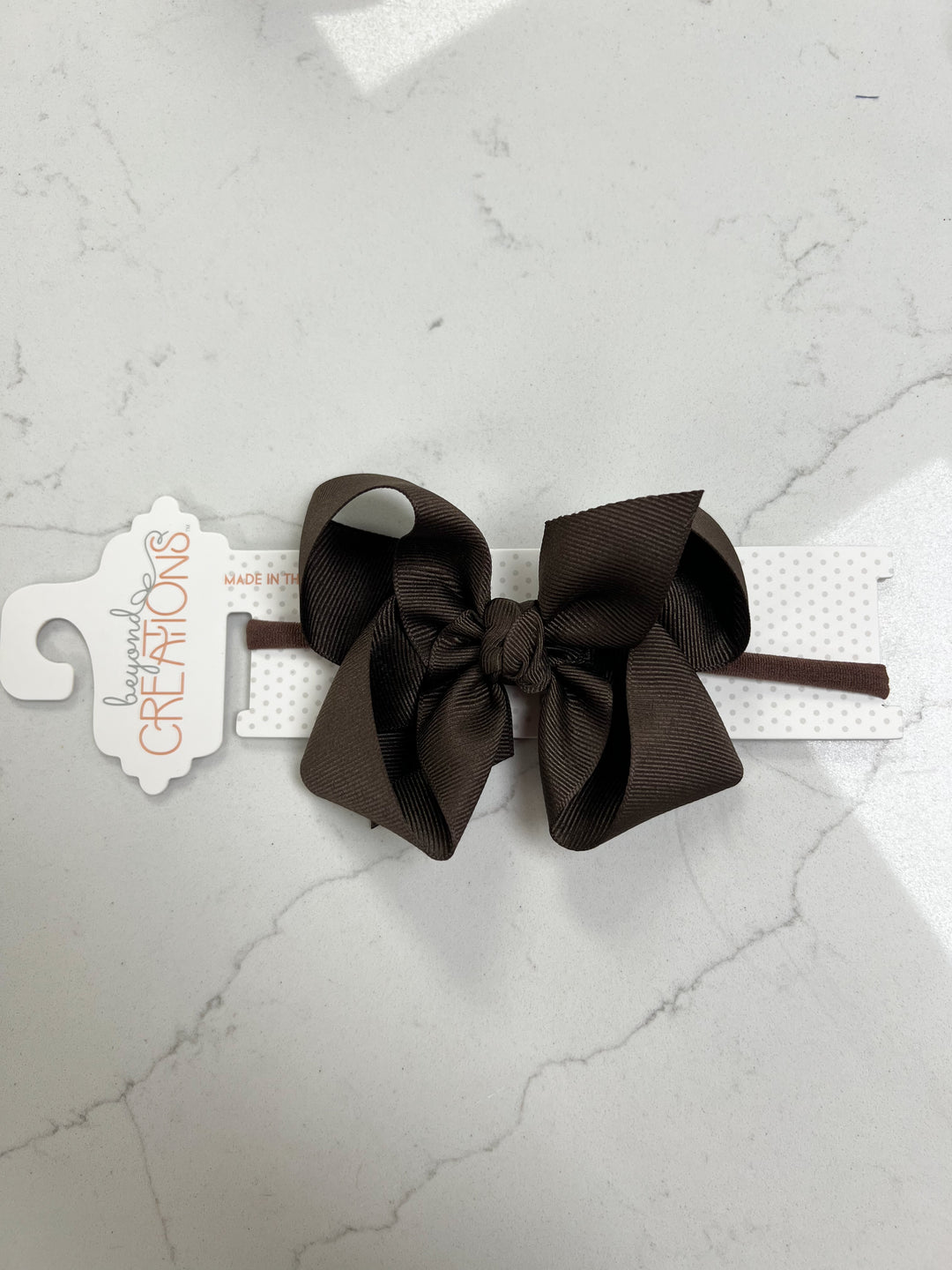Large Traditional Bow Headband