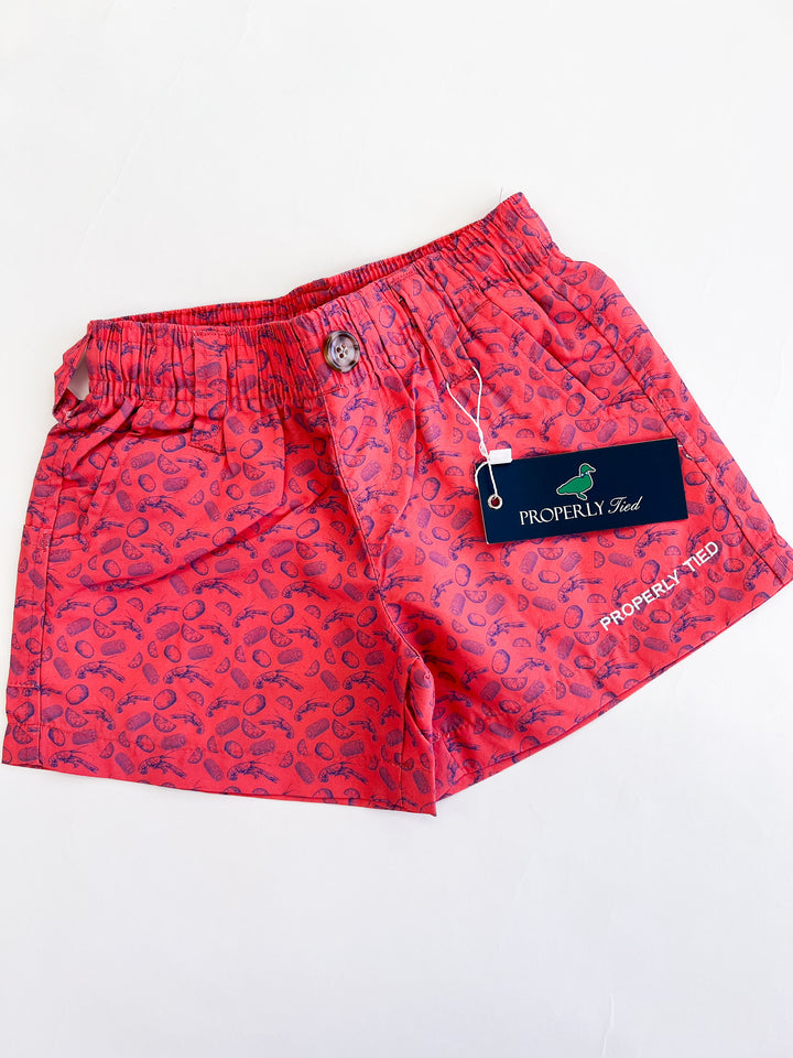 Boys Mallard Crawfish Boil Shorts