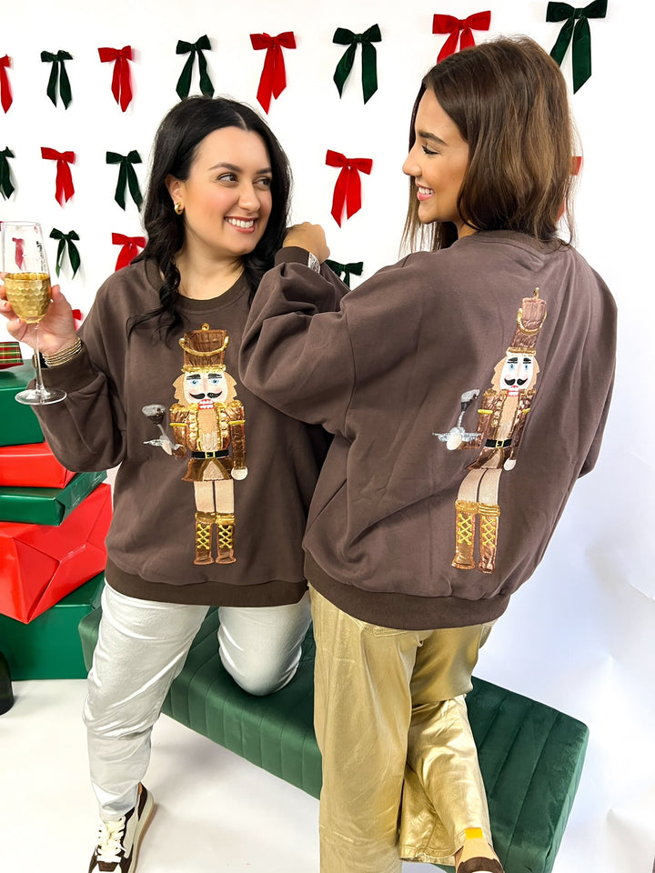 Espresso Martini Nutcracker Sweatshirt