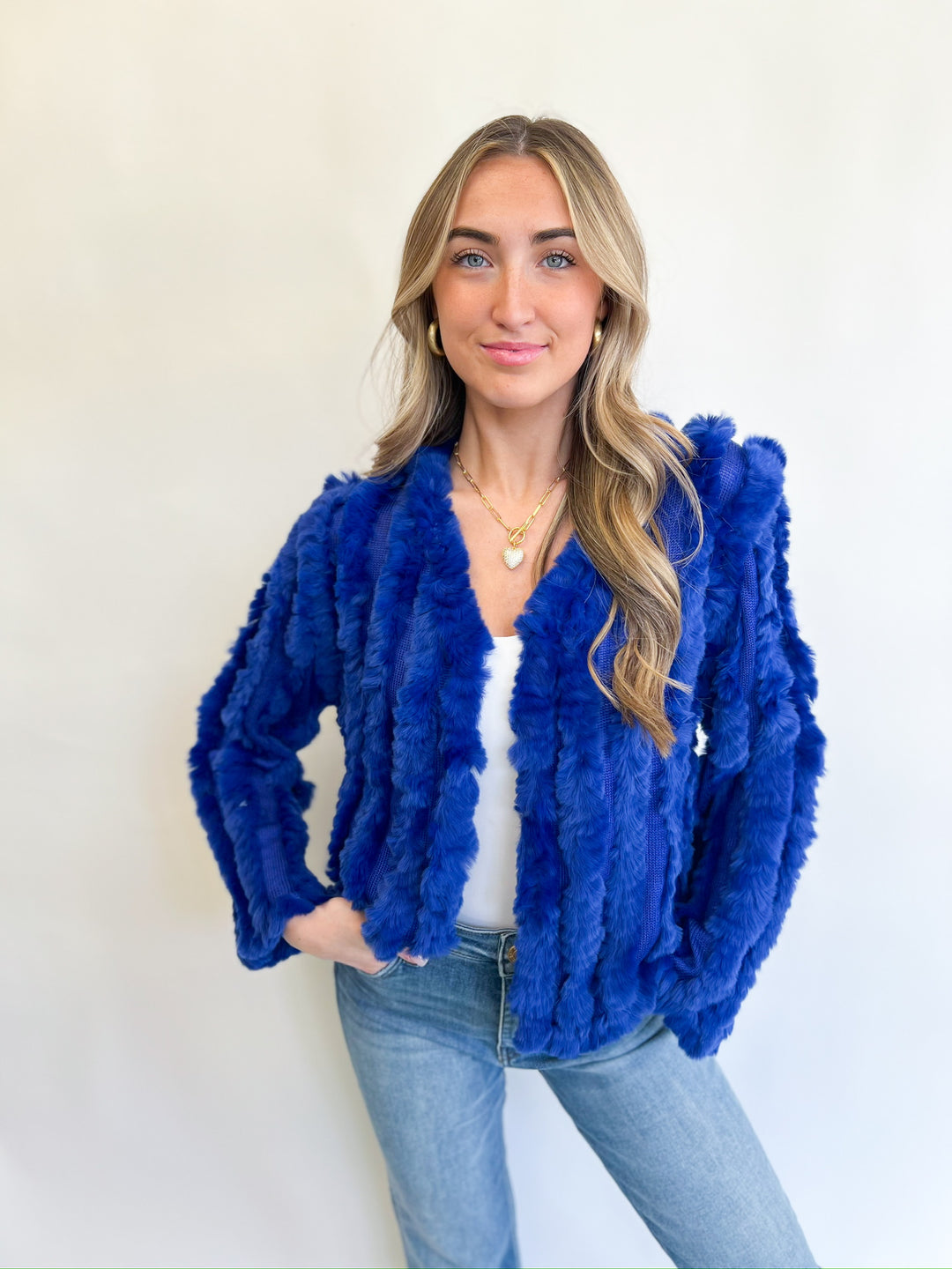 Royal Blue Fur