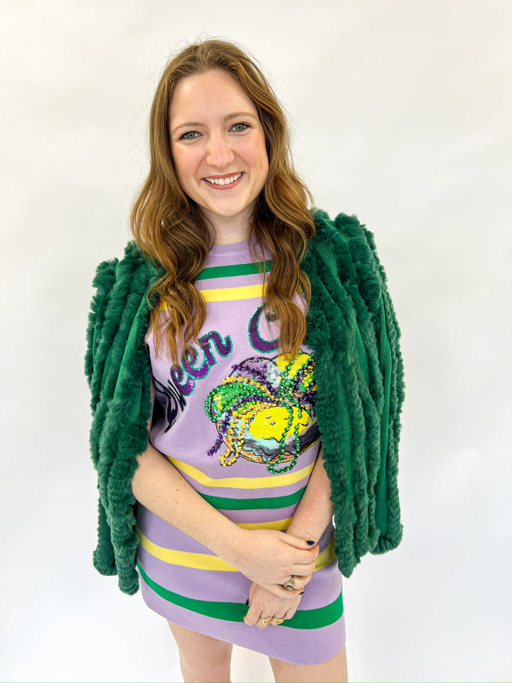 Queen Cake Striped Top