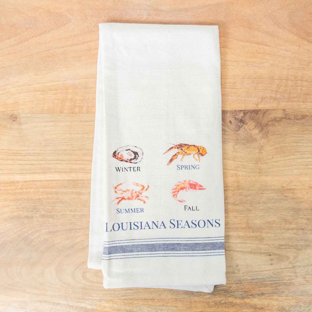 Louisiana Season Hand Towel