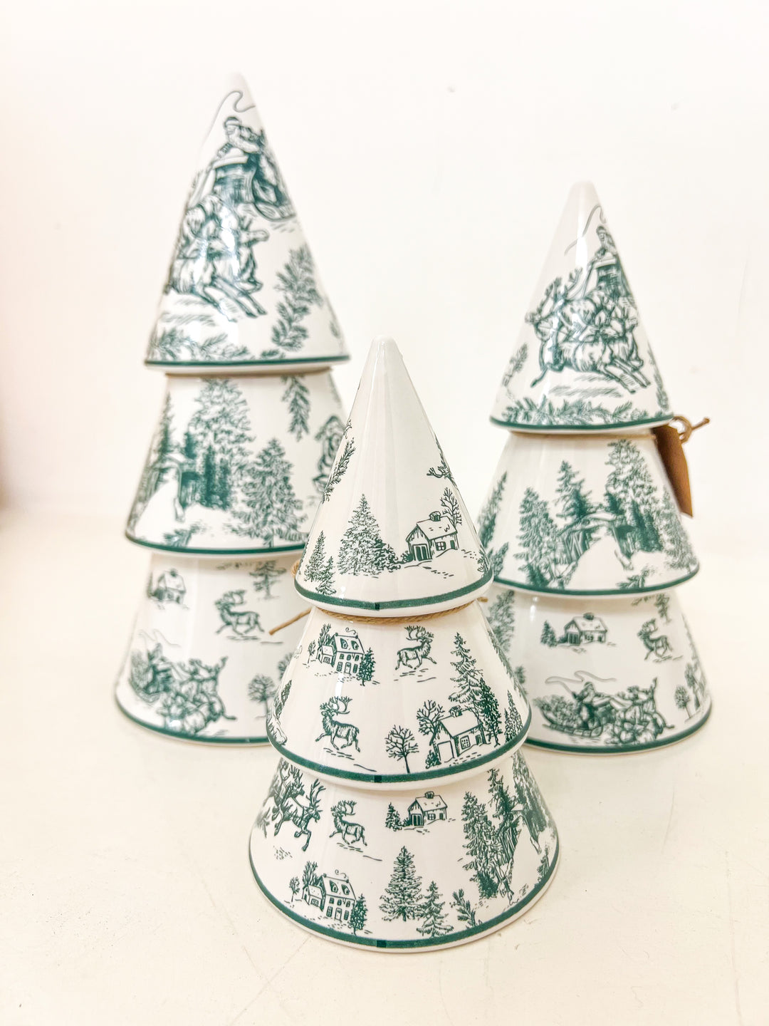 Medium Green Toile Tree