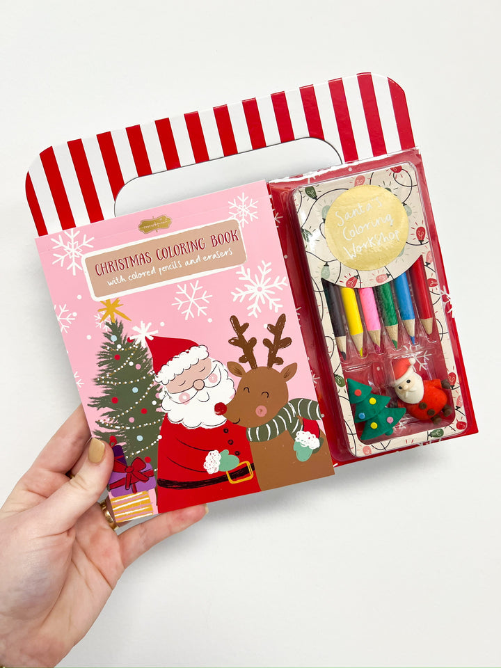 Christmas Coloring Book Set