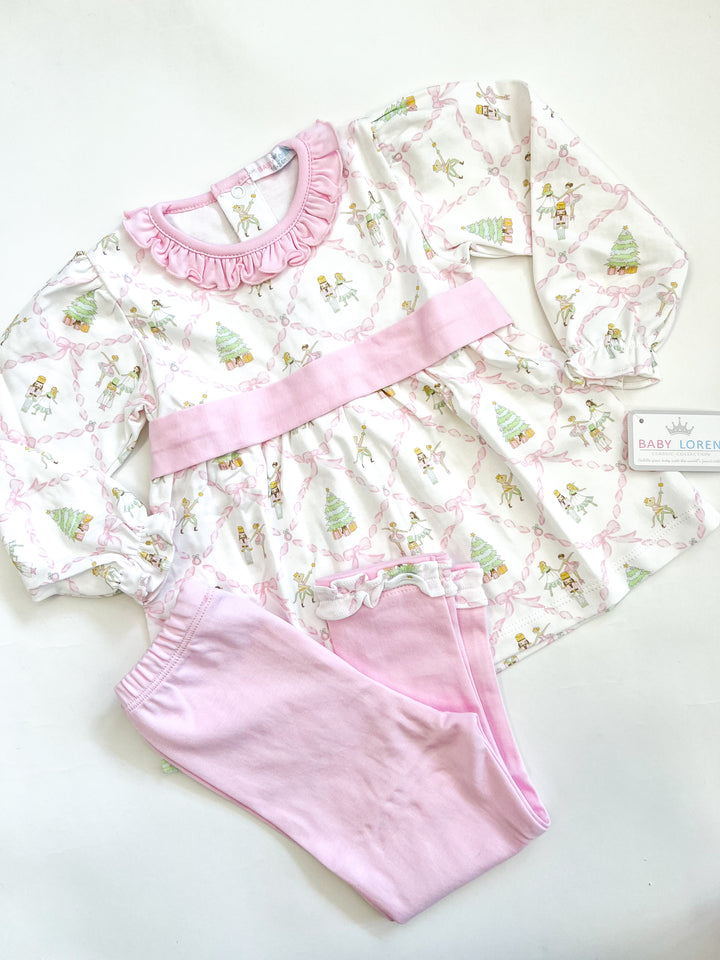 Nutcracker Girl Pant Set