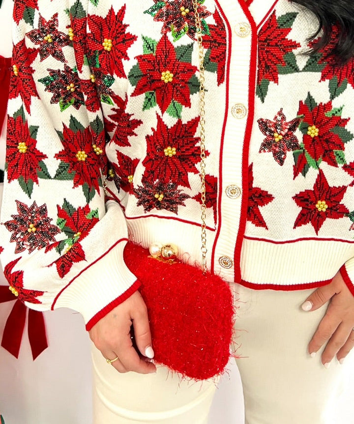 Red Mabel Minaudière