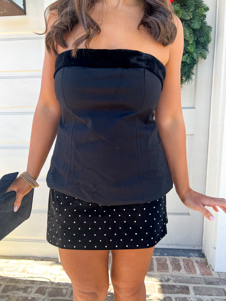 Black Ponte Ophelia Top