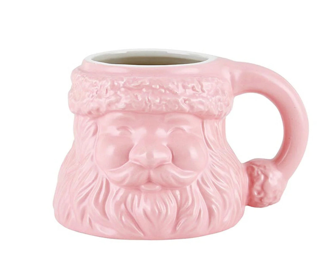 Pink Santa Mug