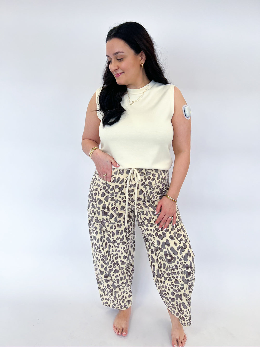 Cheetah Drop Pants