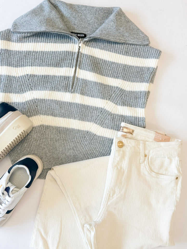 Heather Grey Easton Sweater