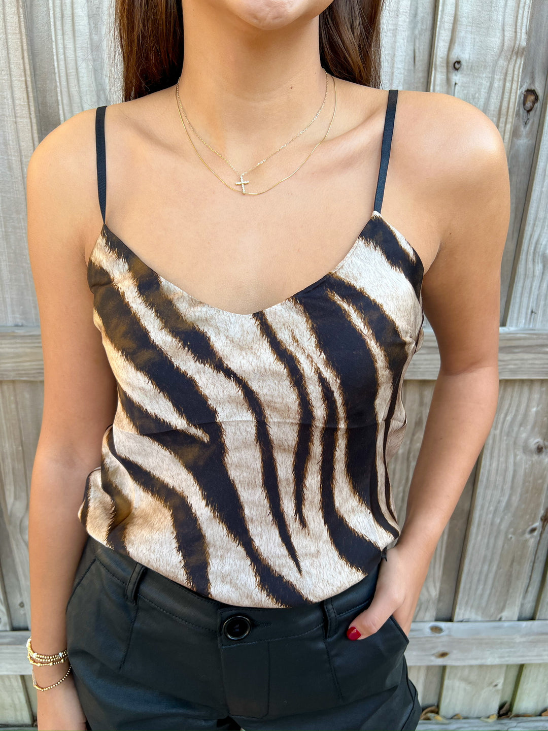 Tiger Slone Silky Top