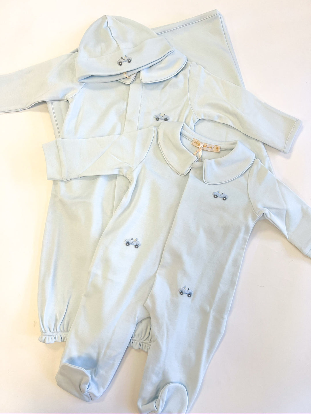 Car Embroidered Gown