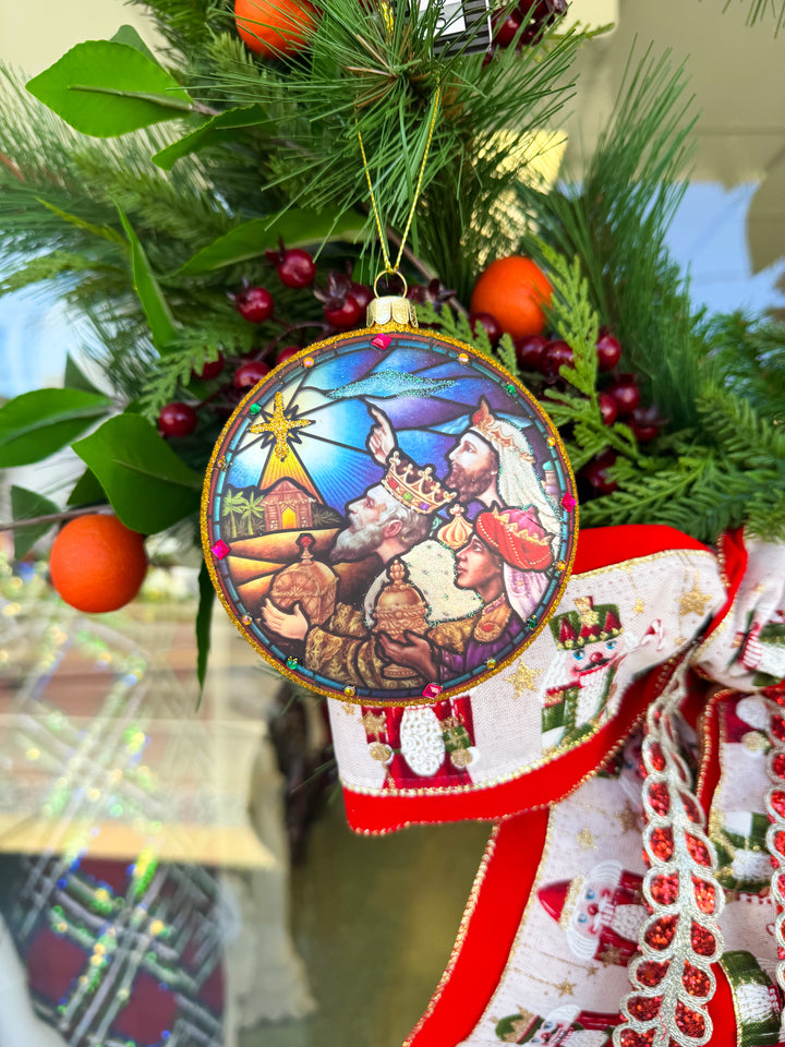 Religious Medallion Ornament