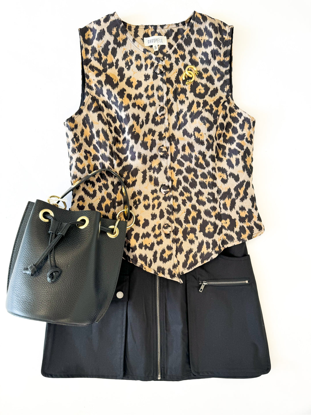 Patty Leopard Vest Top