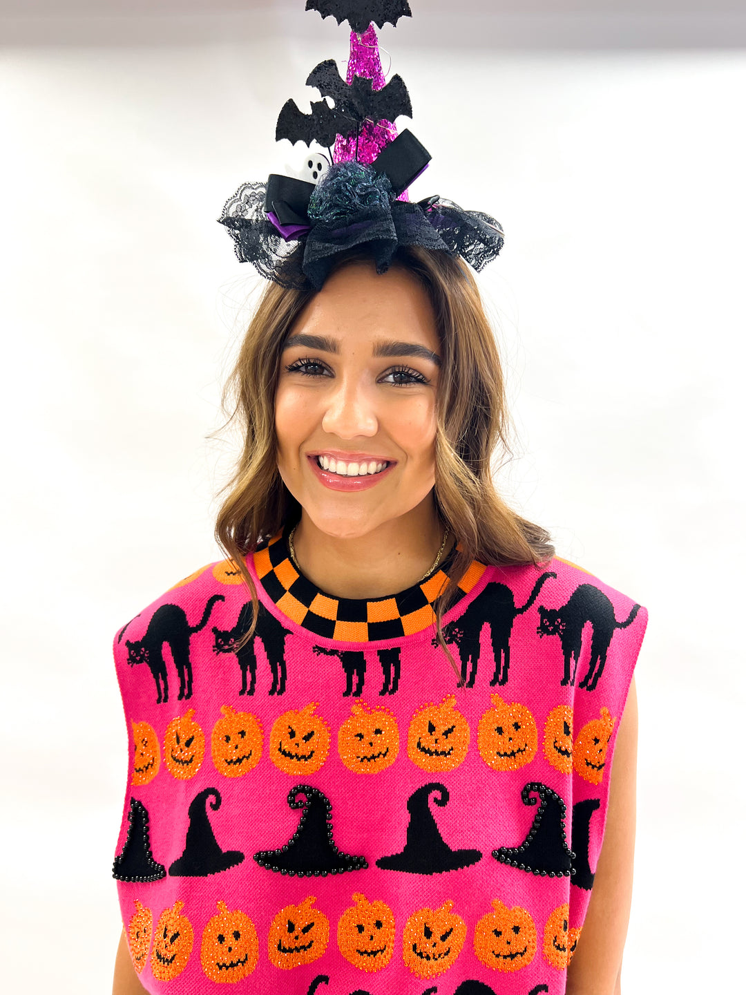 Light Up Witch Hat Headband