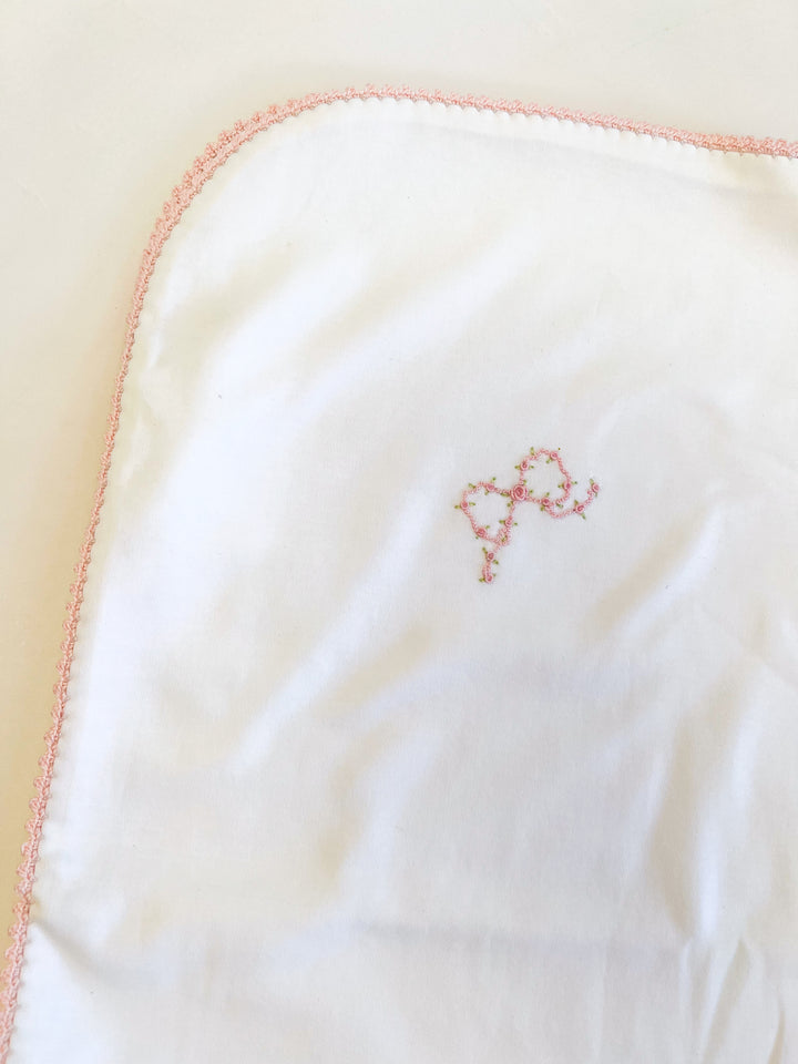 Pretty Bows Receiving Blanket