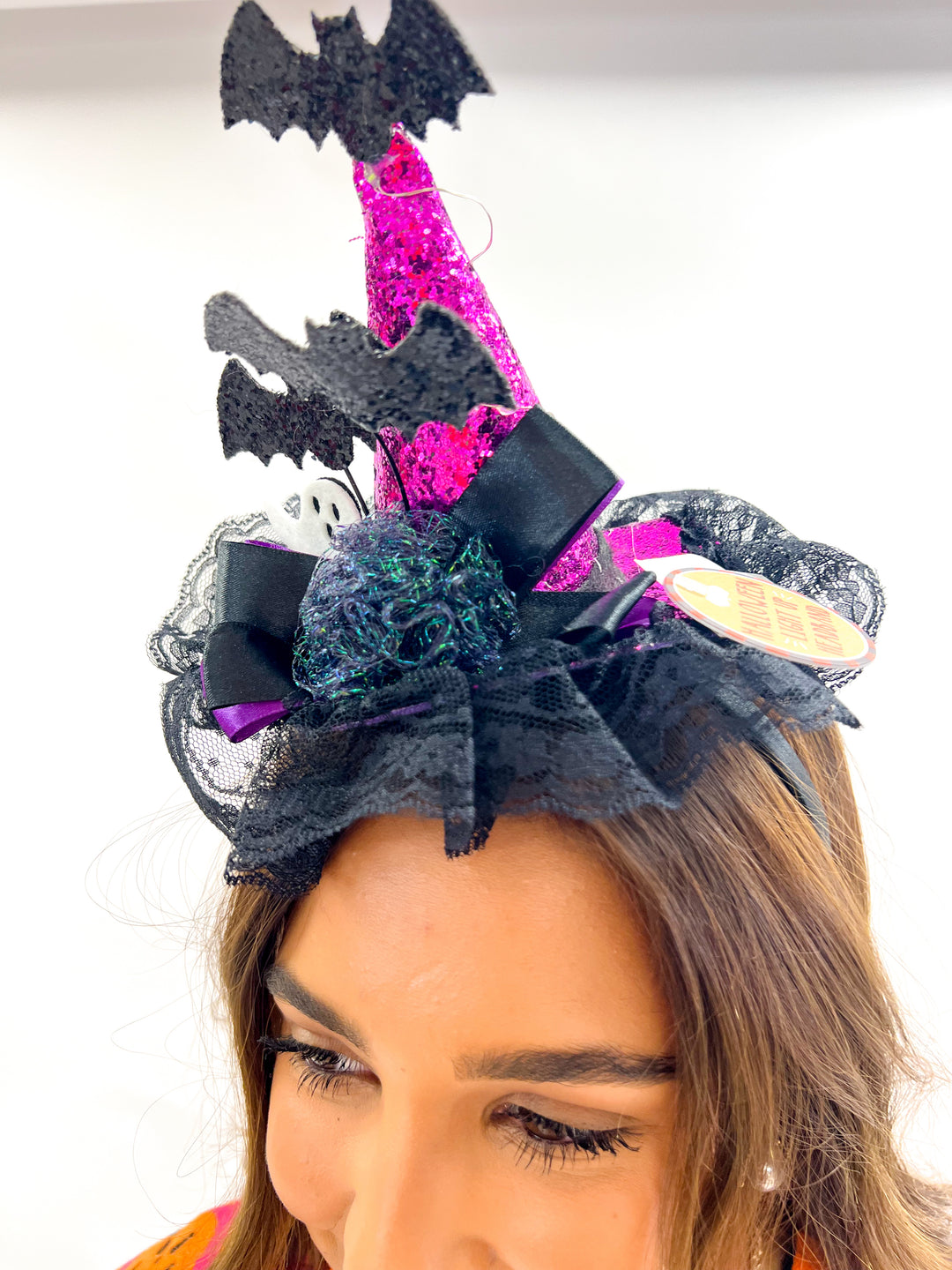 Light Up Witch Hat Headband