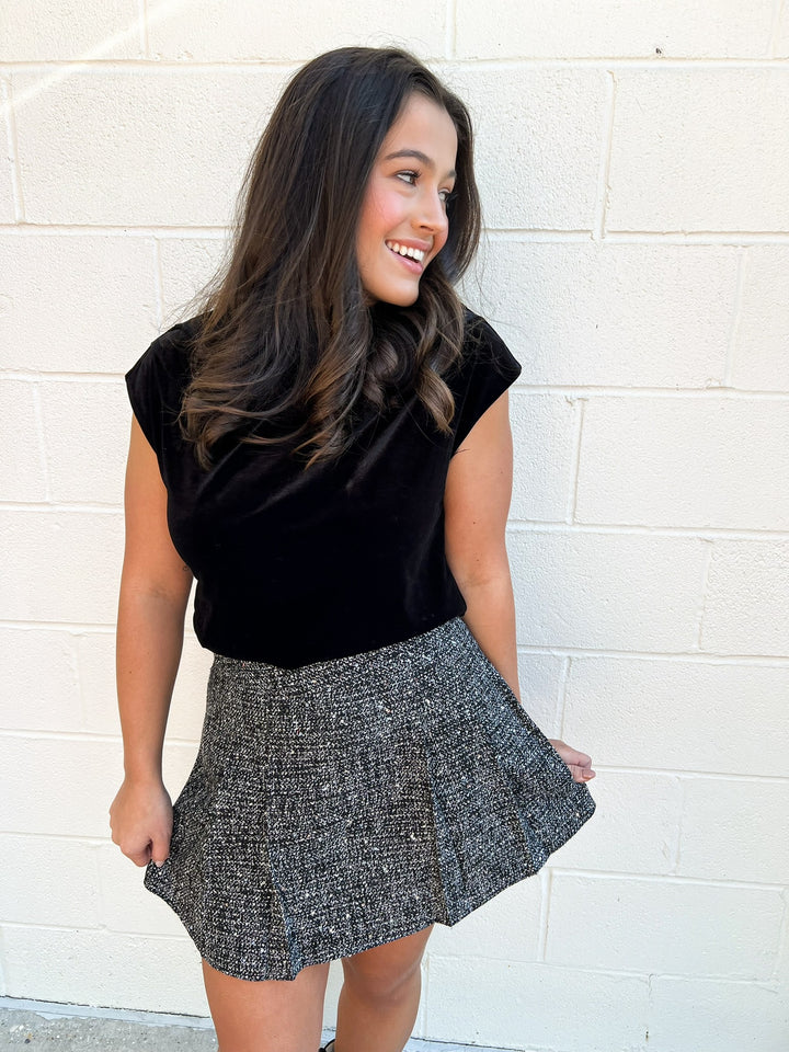 Zenia Black Skirt