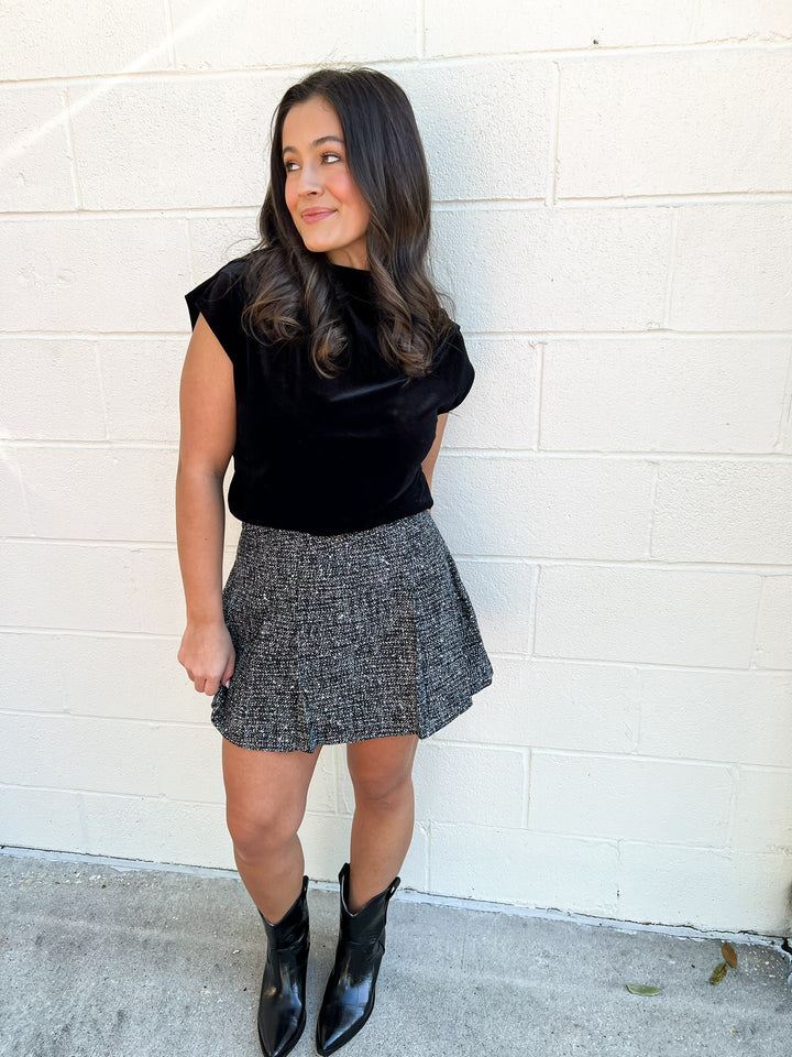 Zenia Black Skirt