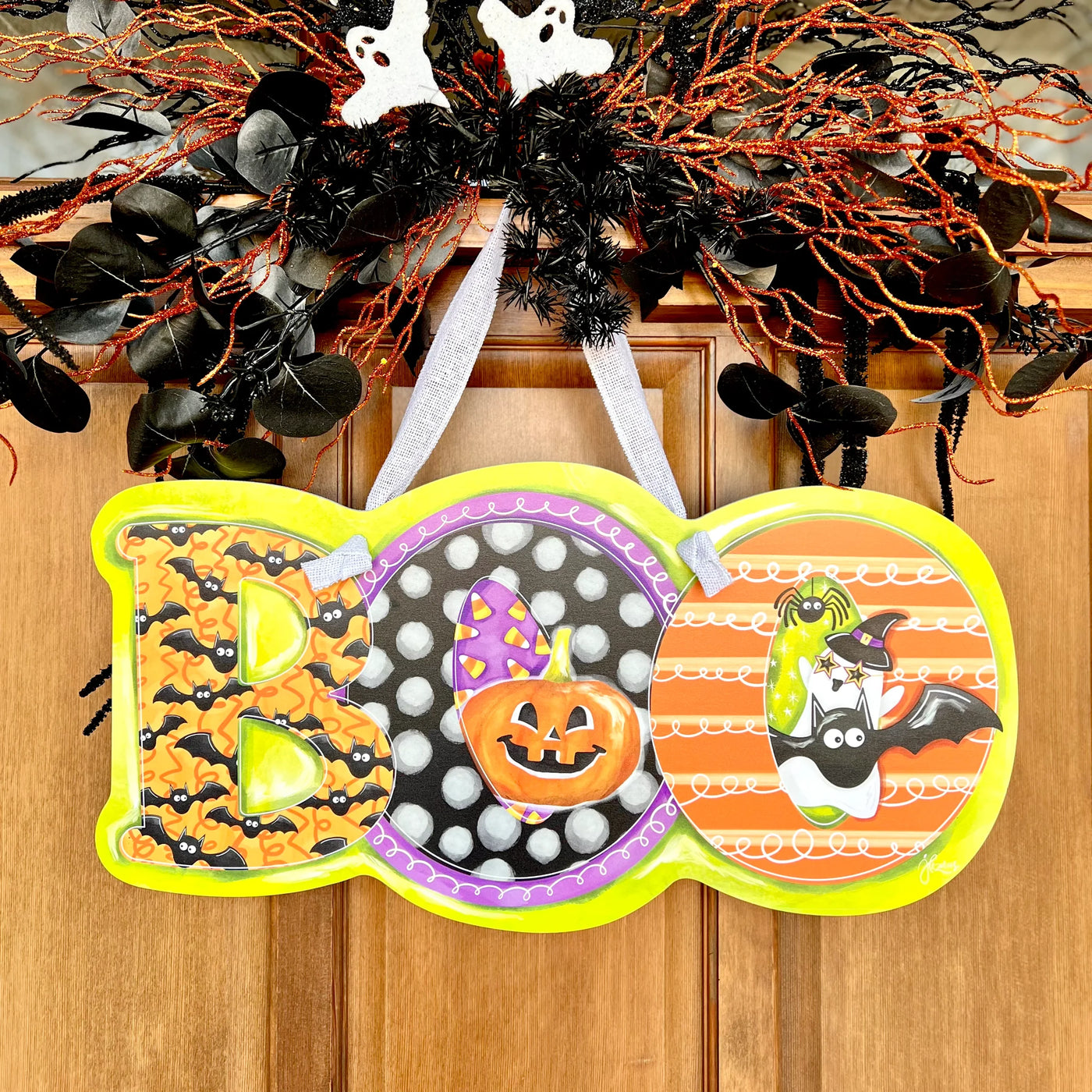 Festive BOO Door Hanger