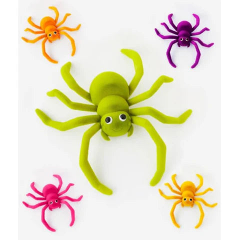 Flocked Bright Spider