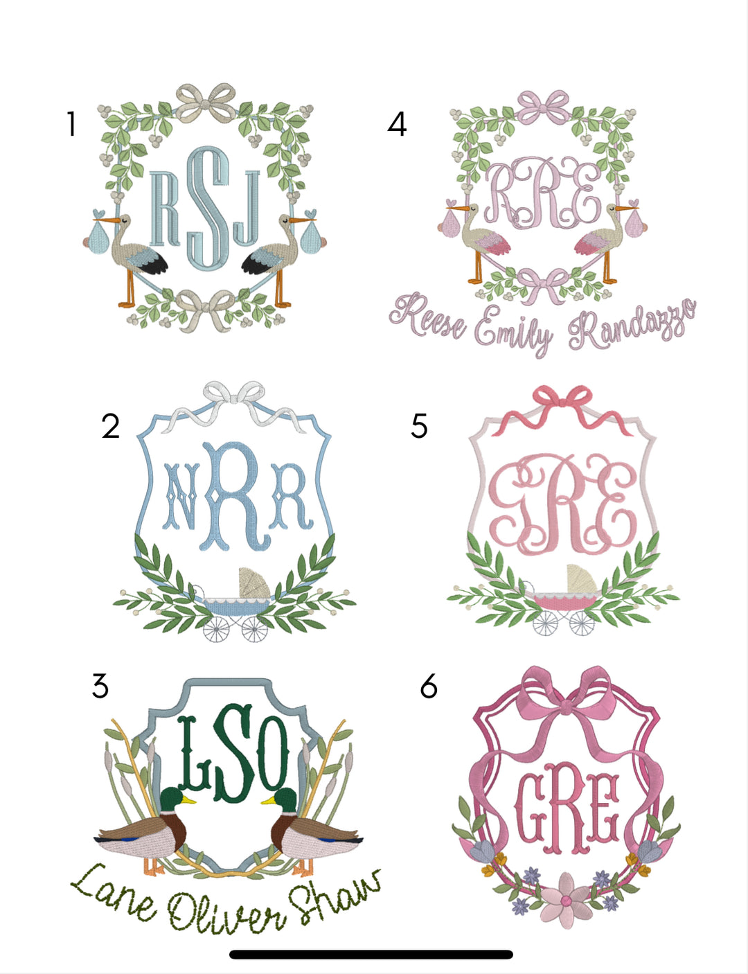 Nursery Embroidered Banner