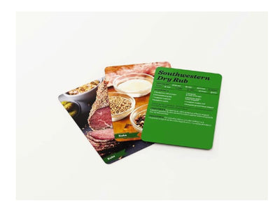 RUBS Recipe Cards