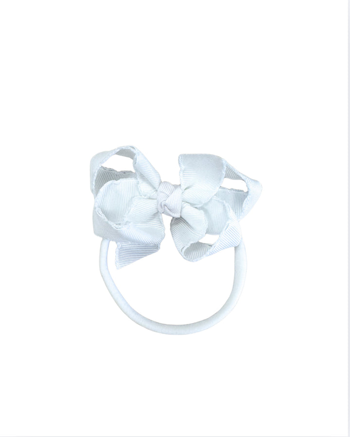 Crochet Edge Bows on Headband MED