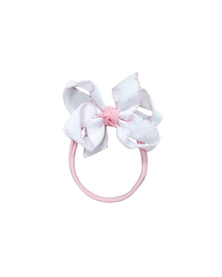 Crochet Edge Bows on Headband MED