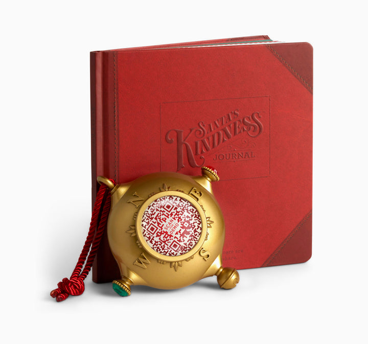 Santa’s Kindness Ornament & Journal