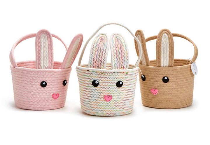 Hand Crafted Bunny Baskets