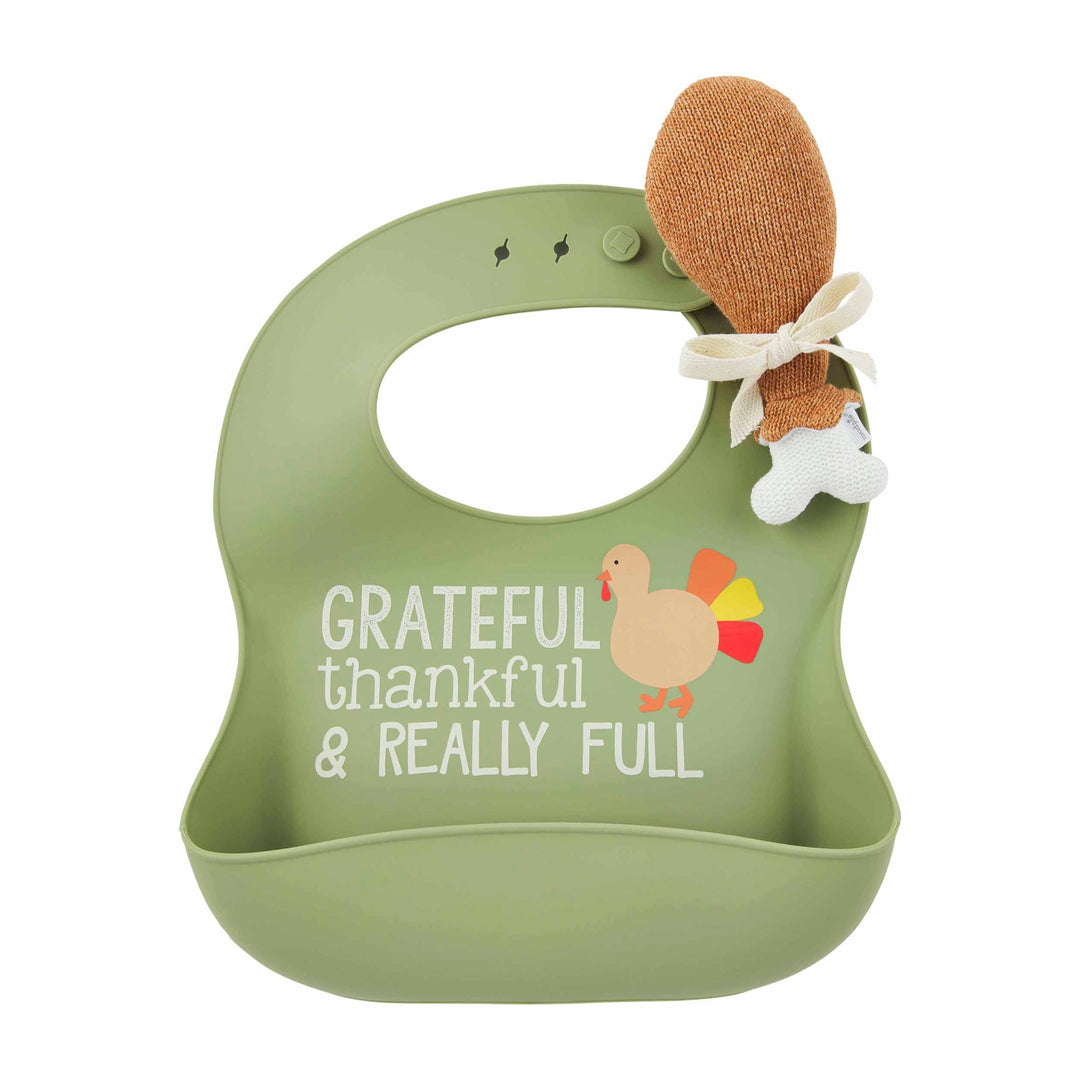 Thanksgiving Silicone Bib Set