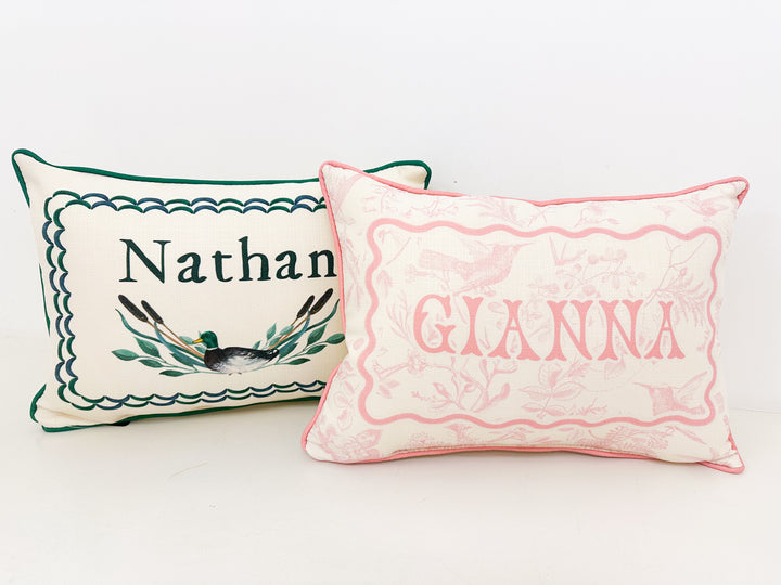 *Customizable* Nursery Pillows