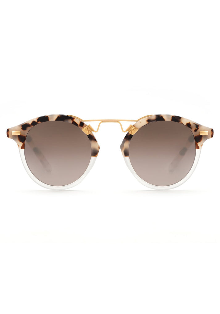 ST. LOUIS | Matte Oyster to Crystal 24k Mirror Polarized