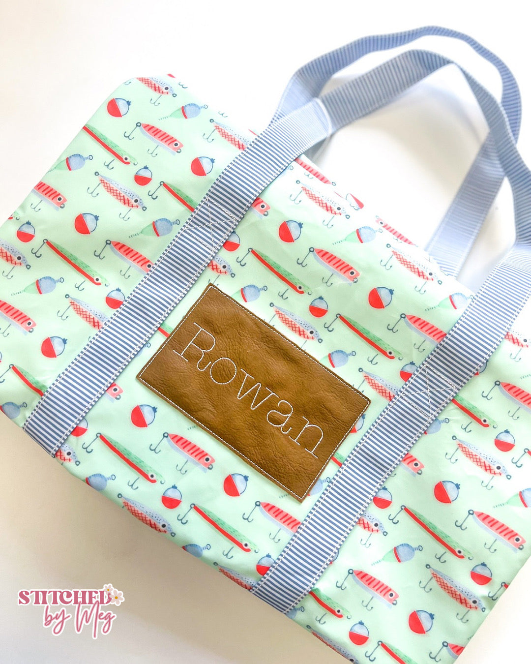 Personalizable Coated Duffle Bag
