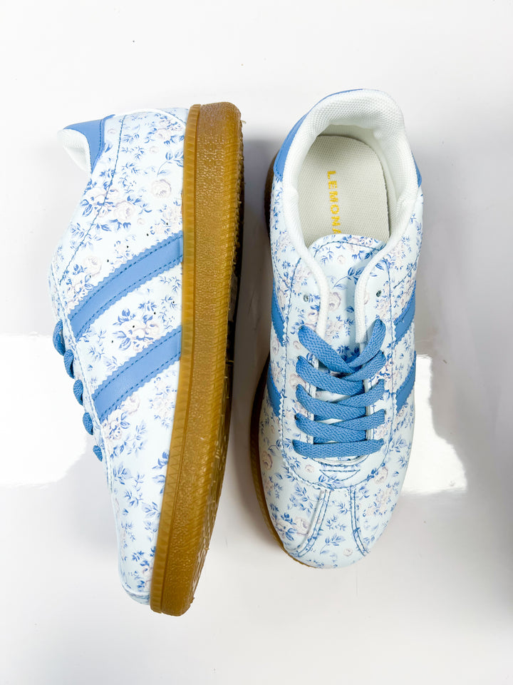 Blue Fancy Sneaker