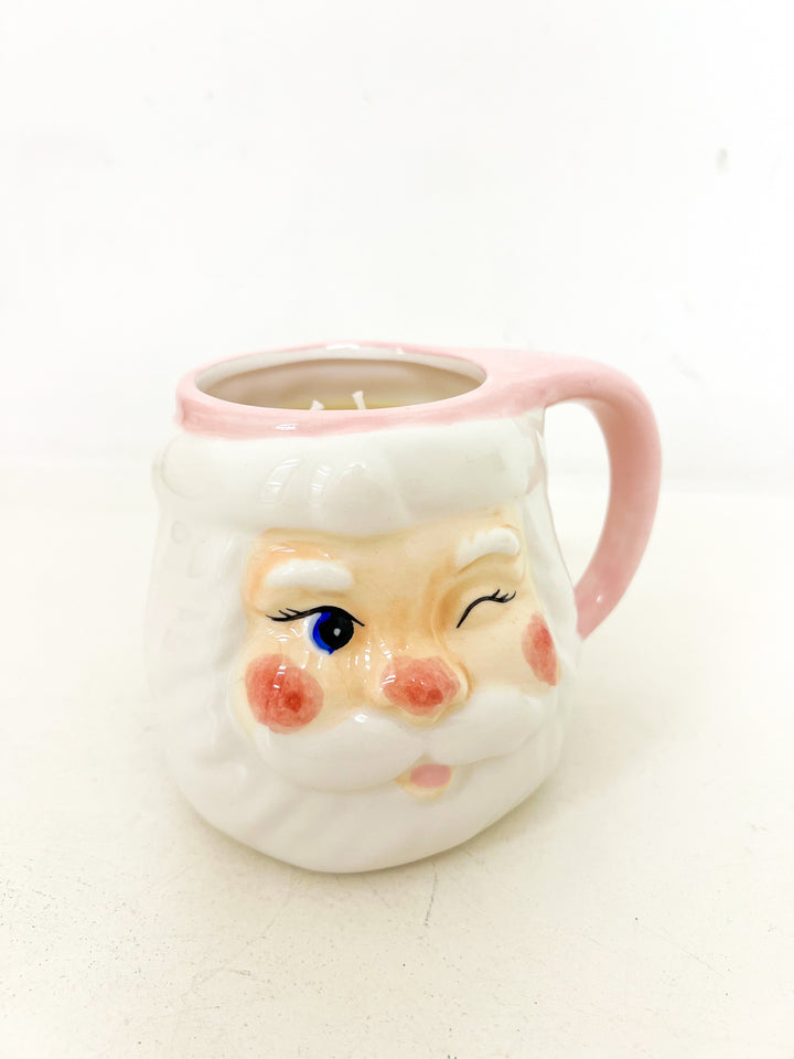 Sweet Grace Pink Santa Mug #060