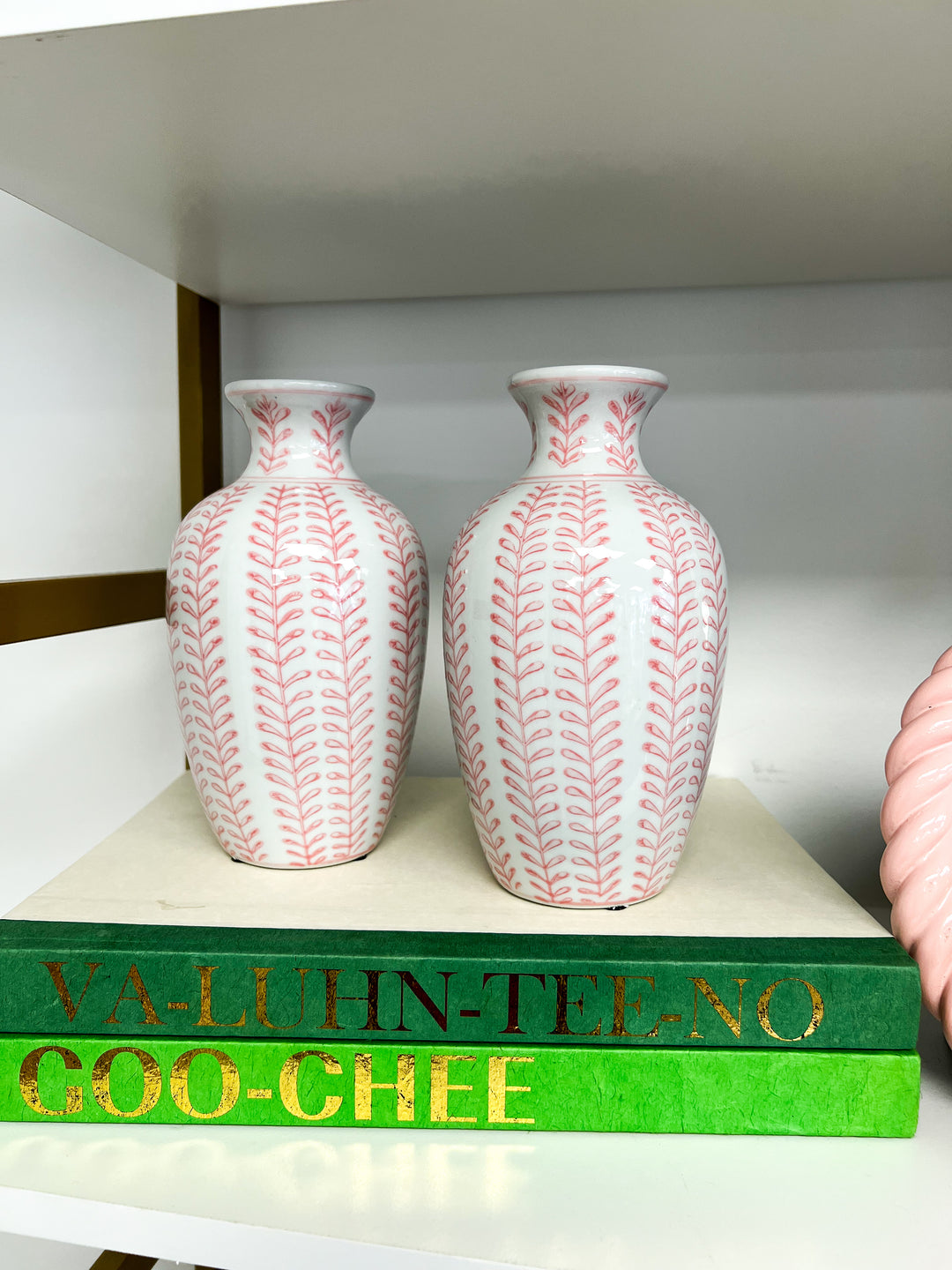 Pink Chinoiserie Vase