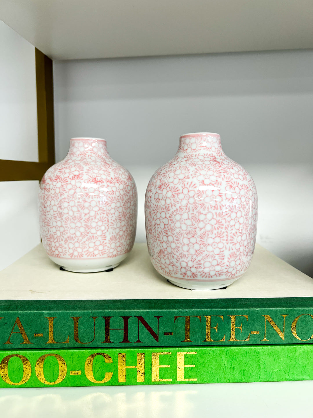 Pink Chinoiserie Vase